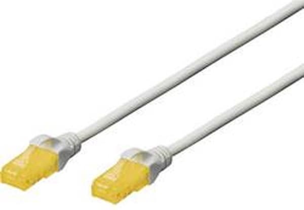 Digitus 2m Cat6a U/UTP nätverkskabel U/UTP (UTP) Grå