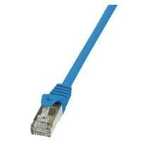 Logilink - Patchkabel - RJ-45 (M) - RJ-45 (M) - 1 m - SF/UTP - CAT 5e - Blå (CP1036D)