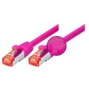 Tecline 3m Cat6 S/FTP - RJ-45 - RJ-45 - Han/Han - Cat6 - S/FTP (S-STP) - Magenta (71503P)