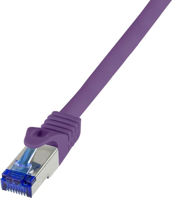 LogiLink C6A109S RJ45 CAT 6A S/FTP 15 m Violett 1 st.