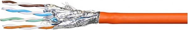 Kathrein 215500001 Verkkokaapeli CAT 7a S/FTP 4 x 2 x 0,258 mm² Oranssi 250 m