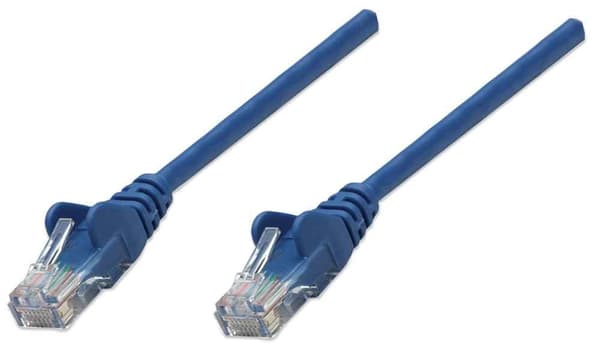 Intellinet 7,5m Cat6 netværkskabel 7,5m U/UTP (UTP) Blå