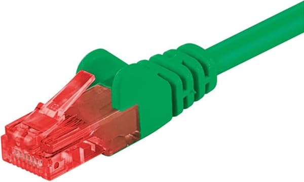 CAT6 UTP patchkabel / internetkabel 15 meter grøn - CCA - netværkskabel