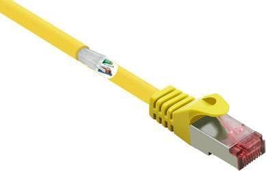 RF-5052918 RJ45 nätverkskabel patchkabel CAT 6 S/FTP 2,00 m gul med (RF-5052918)