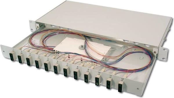 Digitus DN-96321/9 fiberoptisk adapter SC Grå 1 stk.