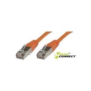 MicroConnect - Netværkskabel - RJ-45 (M) til RJ-45 (M) - 2 m - SSTP-kabel - CAT 6 - halogenfri, snoet - orange