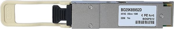 BlueOptics 10319. SFP transceiver type: Fiberoptisk, Maksimal dataoverførselshastighed: 40000 Mbit/s, Interface: QSFP. Antal inkluderede produkter: 1