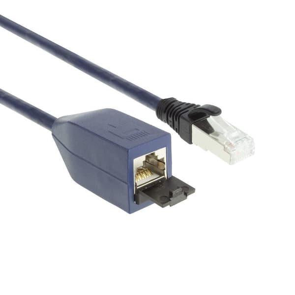 ACT Blue 7 meter LSZH SFTP CAT6A MPTL forlængerkabel snagless med RJ45 stik (FB1507)