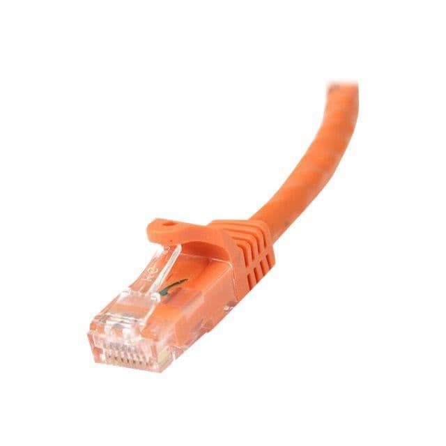 STARTECH Cat6 Gigabit UTP Nätverkskabel Kroklös - 10m - Svart