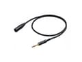 Pikkukuva 1 / 2: Proel CHL230LU3, 6.35mm, Hanstik, XLR (3-nastainen), Hunstik, 3 m, Sort
