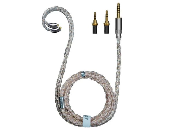FiiO LC-RE PRO, 3.5mm, Hankjønn, 2.5mm, Hankjønn, 1,2 m, Grå