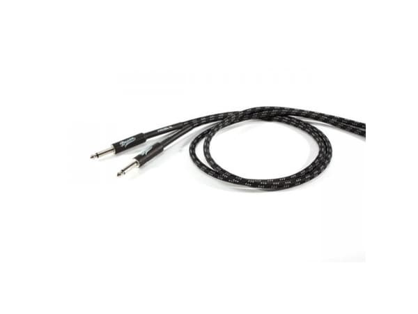 Proel BRV100LU3BW, 6.35mm, Hanstik, 6.35mm, Hanstik, 3 m, Musta