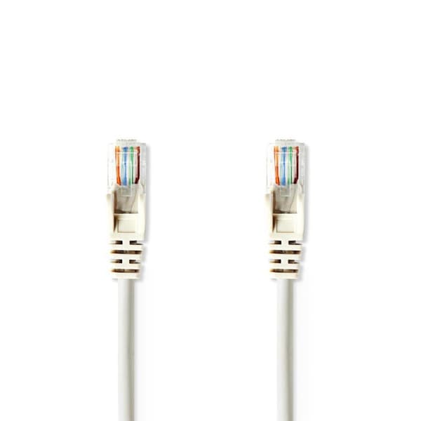 Nedis CCGT85000GY20 Cat 5e Utp netværkskabel Rj45 (8p8c) han - Rj45 (8p8c) han 2.0 M grå
