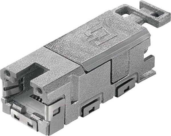 Telegärtner STX V1 RJ45 modulindsats Cat.6A fatning, lige stænger: 8P8C J80029A0000 J80029A0000 1 stk (J80029A0000)