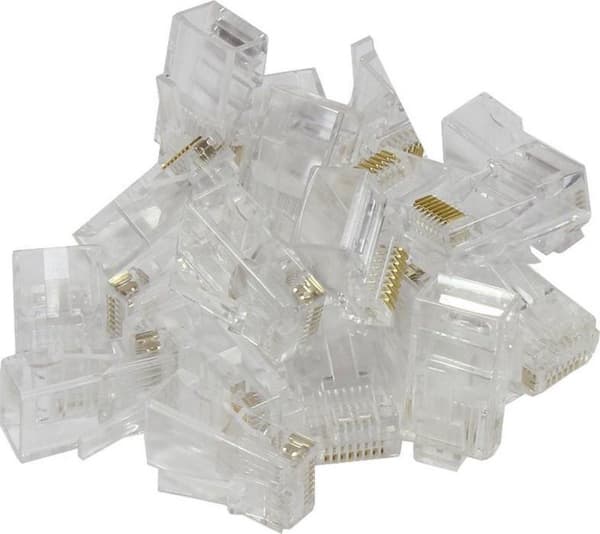 Universaali verkkotyökalusarja 15,20 cm (6") 1, sis. 20x RJ45-tulppaa/tappisuojaholkkia, Good Connections® (GC-N0036)