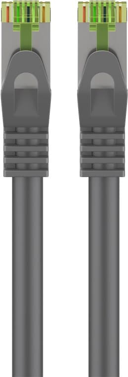 GHMT-sertifisert CAT 8.1 patchkabel, S/FTP (PiMF), grå