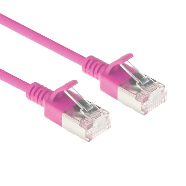 ACT DC7452 nätverkskabel Rosa 0,25 m Cat6a U/FTP (STP)