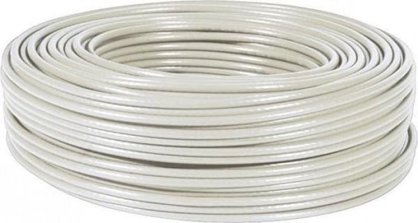 patchkabel kat. 5e, F/UTP, PoE, kobber, grå, 100 m ring (611900)