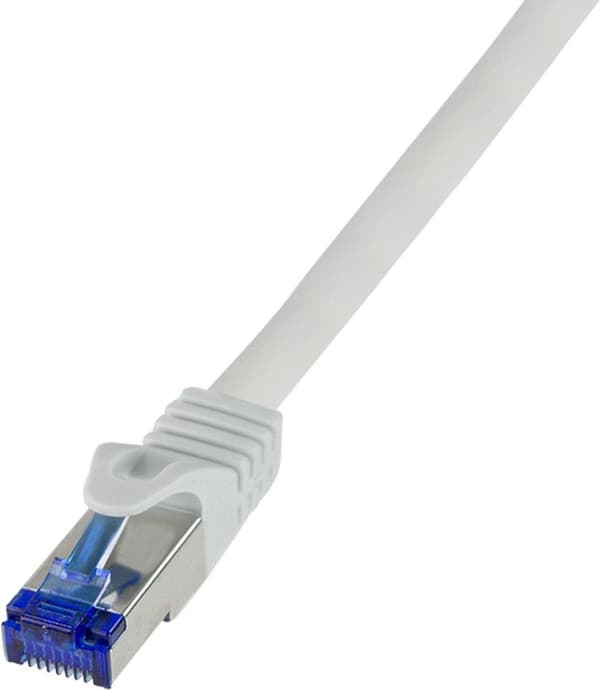 LogiLink C6A032S verkkokaapeli harmaa 1 m Cat6a S/FTP (S-STP) (C6A032S)