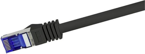 LogiLink patchkabel Ultraflex, Cat.6A, S/FTP, 30 m, sort med Cat.7 råkabel, ekstra fleksibelt & blødt kabel med - 1 stk (C6A123S)