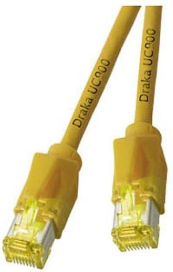 Valmistaja: EFB Elektronik RJ45 patch-kaapeli S/FTP, Cat.6A, TM31, UC900, 25m, keltainen Euroopassa valmistettu Cat.6A RJ45 patch-kaapeli varmistaa er