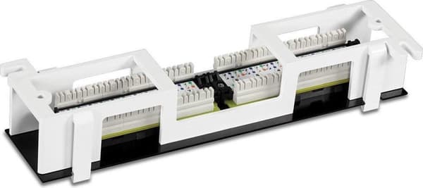 TRENDnet TC-P12C6V - Patch Panel - velegnet til vægmontering - CAT 6 - UTP - RJ-45 X 12