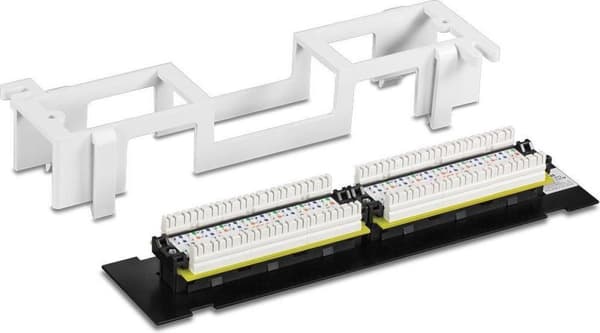 TRENDnet TC-P12C6V - Patch Panel - velegnet til vægmontering - CAT 6 - UTP - RJ-45 X 12