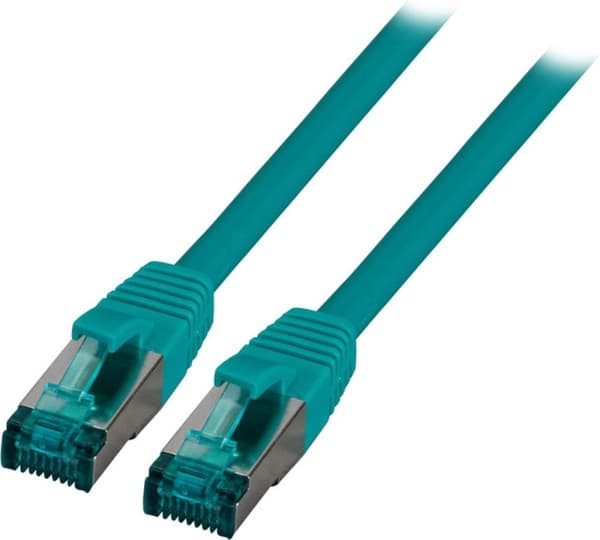 Valmistaja: EFB Elektronik RJ45 patch-kaapeli S/FTP, Cat.6A, LSZH, 30m, vihreä Suojattu Cat.6A RJ45 patch-kaapeli takaa erittäin hyvät ominaisuudet 10