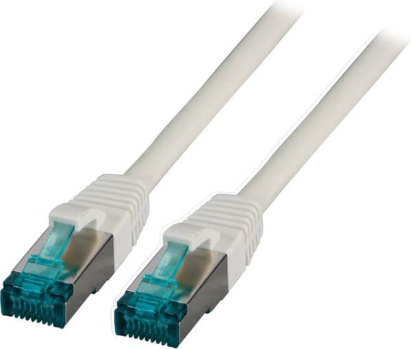 Producent: EFB Elektronik RJ45 patchkabel S/FTP, Cat.6A, LSZH, 0.5m, grå Det skærmede Cat.6A RJ45 patchkabel sikrer meget gode egenskaber til 10 Gigab