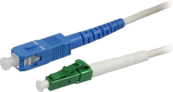Synergy 21 S215631 Fiberoptisk kabel 5m LSZH OS2 LC SC Hvid (S215631)