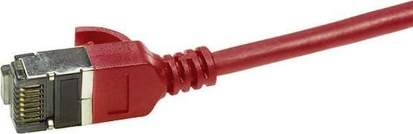 LogiLink Slim U/FTP netværkskabel Rød 0,5 m Cat6a U/FTP (STP) (CQ9024S)