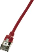 Miniatyrbillede 2 af 6: LogiLink Slim U/FTP netværkskabel Rød 0,5 m Cat6a U/FTP (STP) (CQ9024S)