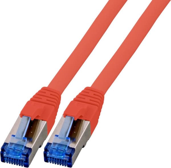 Producent: EFB Elektronik RJ45 patchkabel S/FTP, Cat.6A,Cat.7 råkabel TPE superflex, 5m, rød Det skærmede Cat.6A RJ45 patchkabel med komponentcertific