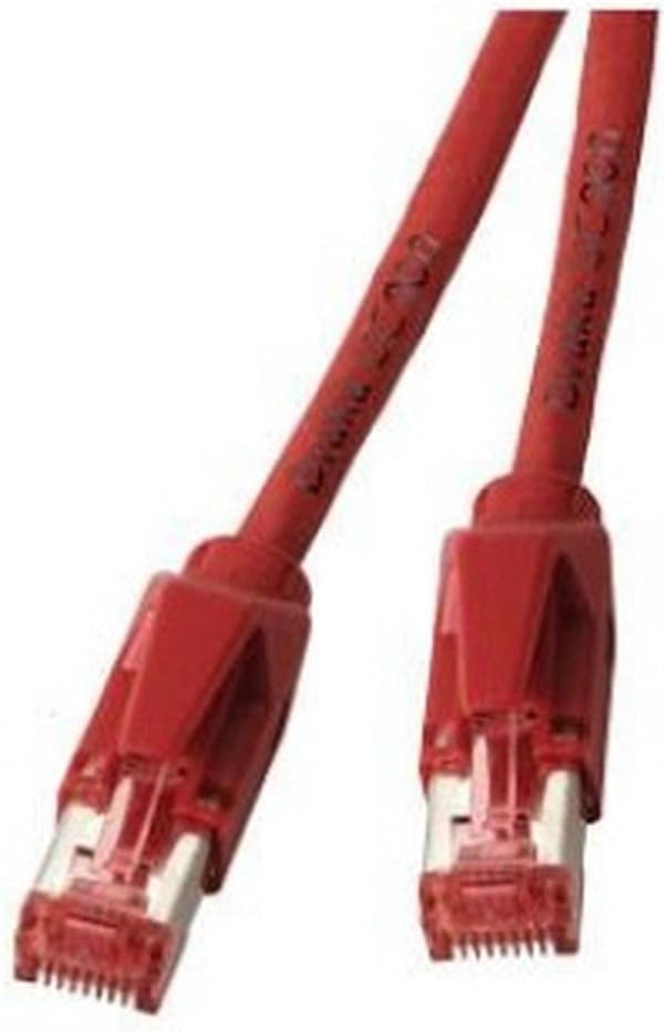 Valmistaja: EFB Elektronik RJ45 patch-kaapeli S/FTP, Cat.6A, TM21, UC900, 50m, punainen Euroopassa valmistettu Cat.6A RJ45 patch-kaapeli takaa erittäi