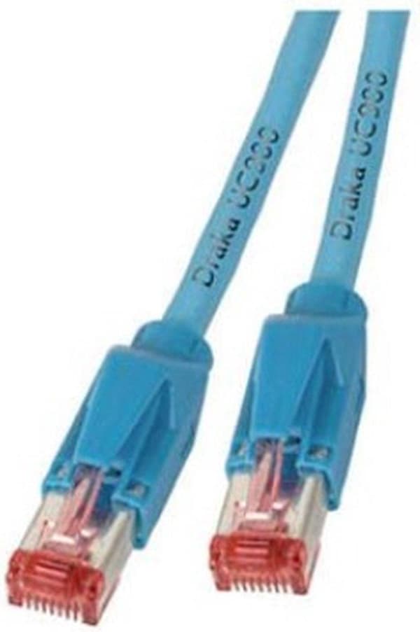 Producent: EFB Elektronik RJ45 patchkabel S/FTP, Cat.6A, TM21, UC900, 50m, blå Cat.6A RJ45 patchkabel fremstillet i Europa sikrer meget gode egenskabe