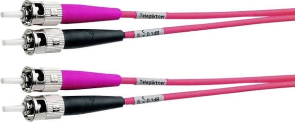 Telegärtner - Netværkskabel - ST (M) til ST (M) - 2 m - fiberoptisk