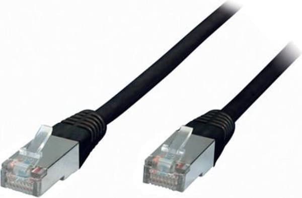 S-Conn Cat. 5e - SF/UTP RJ-45 0,25m - RJ-45 - RJ-45 - Han/Han - Cat5e - SF/UTP (S-FTP) - Sort (75211-0,25S)