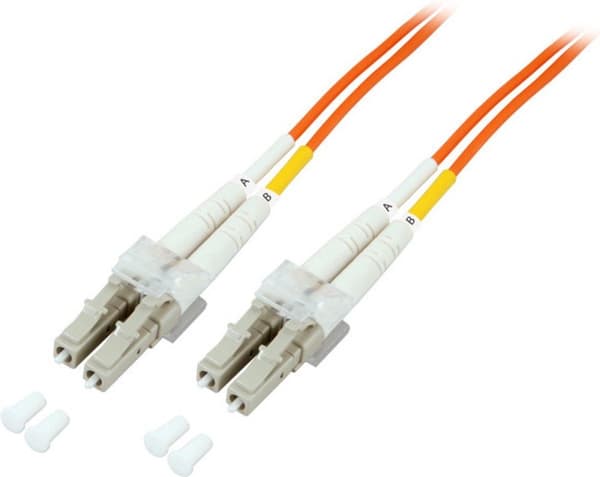 EFB Elektronik glasfiber FO forbindelseskabel [1x LC-stik - 1x LC-stik] 62,5/125µ multimode OM1 2,00 m EFB Elektronik (O0330.2)