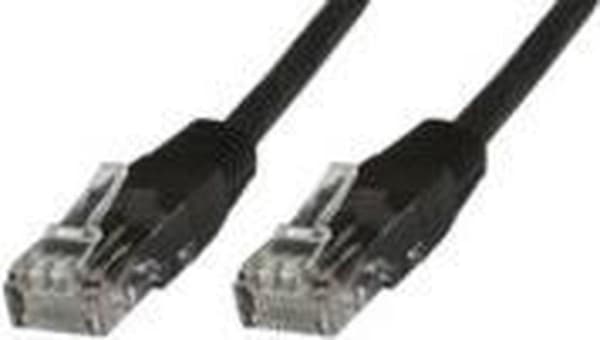MicroConnect - Netværkskabel - RJ-45 (M) til RJ-45 (M) - 1,5 m - UTP - CAT 5e - Sort