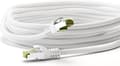 Miniatyrbillede 1 af 2: Goobay GHMT-certificeret CAT 8.1 patchkabel, S/FTP (PiMF), hvid (61103)