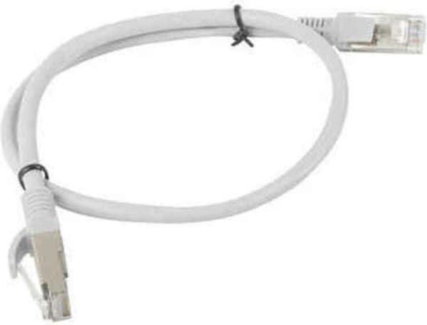 Patchcord UTP Lanberg PCU6-10CC-1000-S (RJ45 - RJ45; 10m; U/UTP; 6; grå färg)