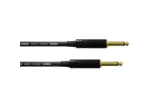Cordial CCI 1.5 PP, 6.35mm, Hankjønn, 6.35mm, Hankjønn, 1,5 m, Sort