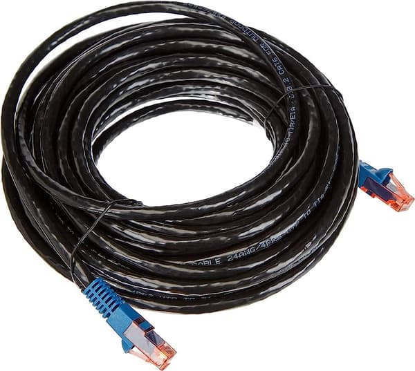 Nätverkskabel utomhus CAT6 (10M 20M 30M 40M 50M 60M 75M 100M) (POE,UV )