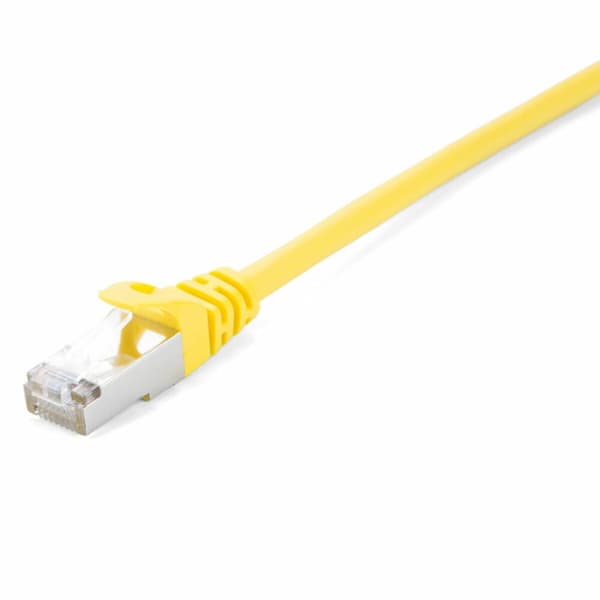 UTP kategori 6 stift netværkskabel V7 V7CAT6STP-01M-YLW-1E 1 m