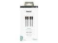 Miniatyrbild 2 av 5: Sinox SXA04205, 2 x RCA, hankontakt, 2 x RCA, hankontakt, 5 m, Svart