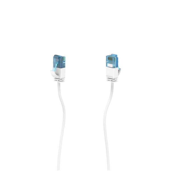 HAMA Cable Network CAT6a Slim U/UTP 0.25m White