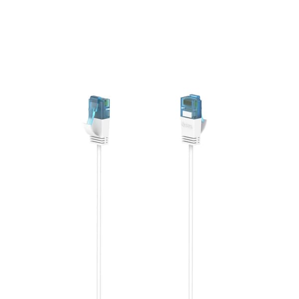 HAMA Cable Network CAT6a Slim U/UTP 0.25m White