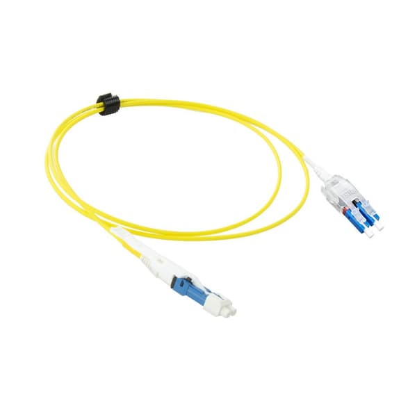 ACT 1 meter Singlemode 9/125 OS2 Polarity Twist uniboot duplex fiber patch-kabel med CS - LC-stik (RL1101)