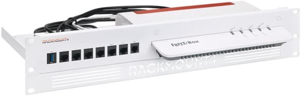 Rackmount.IT RM-FB-T3 - kiinnityssarja - valkoinen - 1,3U/2U - AVM Fritz!Box 6890 - 7590 - 482 mm - 217 mm (RM-FB-T3)