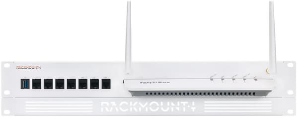 Rackmount.IT RM-FB-T3 - kiinnityssarja - valkoinen - 1,3U/2U - AVM Fritz!Box 6890 - 7590 - 482 mm - 217 mm (RM-FB-T3)
